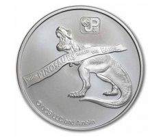 JURASSIC PARK - 30th ANNIVERSARY - 1 OZ 2023 FIJI .999 AG - STRIEBORNÁ ZBERATEĽSKÁ MINCA