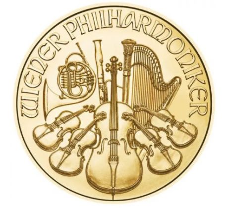 1/4 oz WIENER PHILHARMONIKER - .9999 AU - ZLATÁ INVESTIČNÁ MINCA - nový tovar