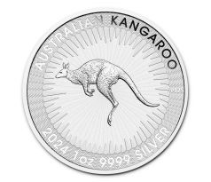 KANGAROO - 1 OZ .999 AG 2024- AUSTRÁLIA - STRIEBORNÁ INVESTIČNÁ MINCA - nový tovar