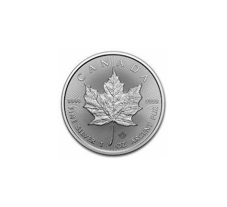 MAPLE LEAF - 1 OZ .9999 AG 2024 KANADA - STRIEBORNÁ INVESTIČNÁ MINCA - nový tovar